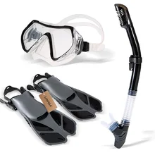 Lixada набор для дайвинга с силиконовой маской плавники для плавания быстросохнущая сумка для дайвинга набор для дайвинга оборудование для водных видов спорта