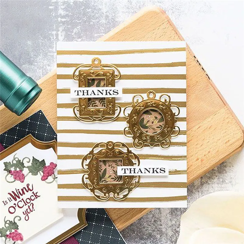 

Eastshape Metal Craft Frame Dies Cut Cutting Dies 2019 New Birthday Gift for Scrapbooking Card Making DIY Album Paper Embossing