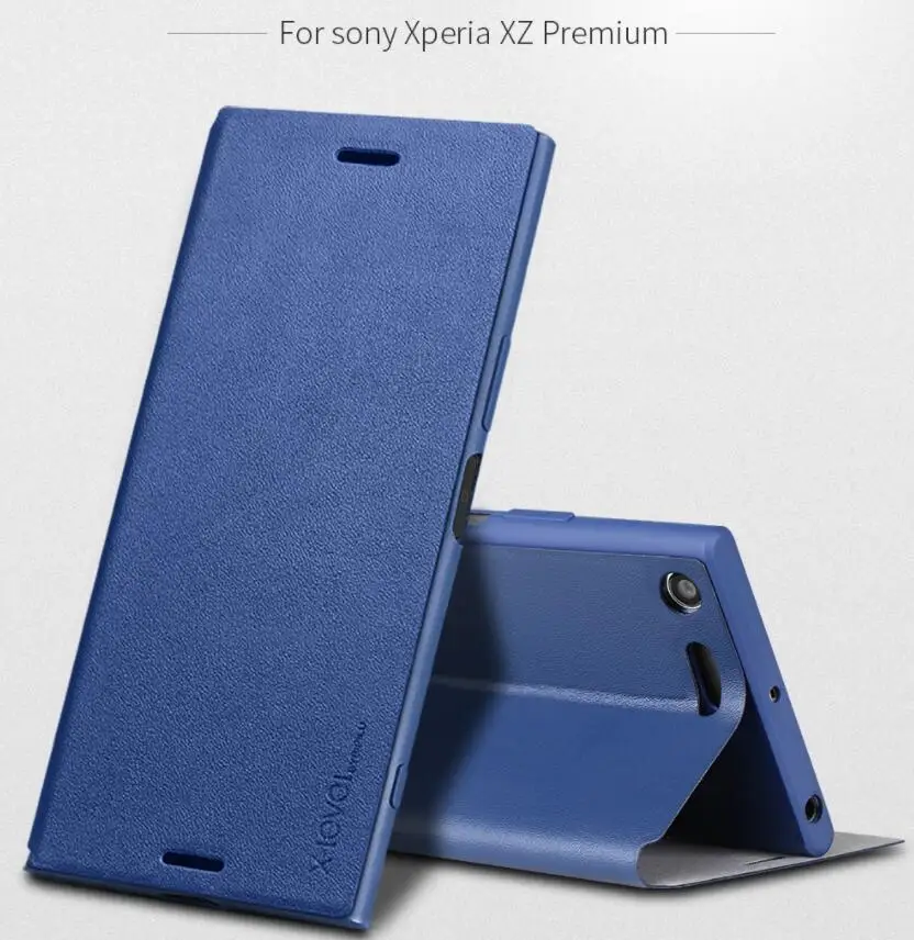 

X-Level Flip PU Leather Case For Sony Xperia XZ Premium XZP Business Style Phone Case for XA1 Ultra XA2 Ultra XA1 Plus XA1 10