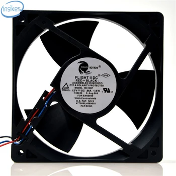 

MC12B7 Double Ball Bearing Cooling Fan DC 12V 0.66A 1.9W 12032 12cm 120*120*32mm 3 Wires
