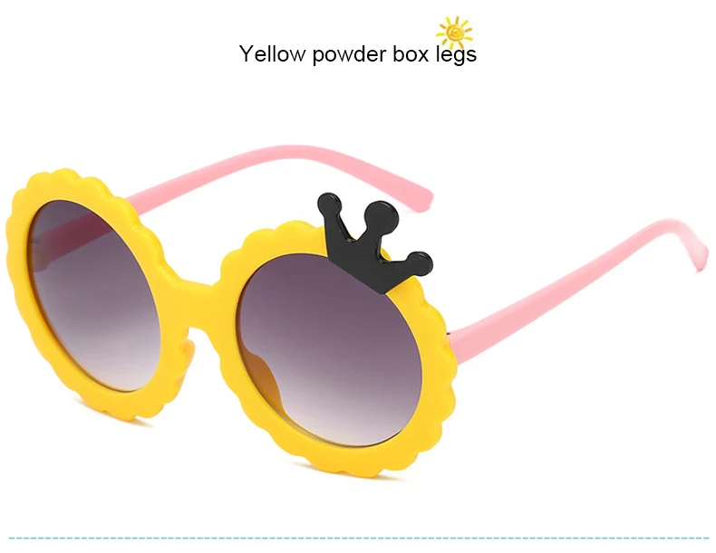 MINIMUM Crown Children Sunglasses Boy Girl Child Sunglasses Light and comfortable Kids Eyewear Anti-UV Fashion Baby Sun glasses1 (8)