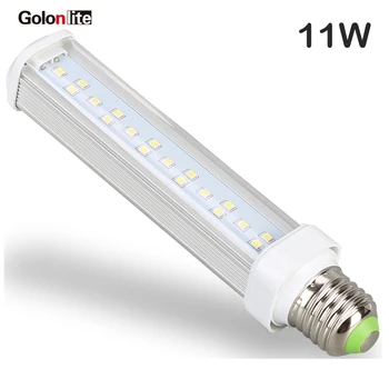 

Golonlite 11W E27 G24 led PL light 11w 9W 7W 6W replace 26W 18W 13W 10W CFL 120v 230v g24q g24d g23 2 4 pin E26 free shipping