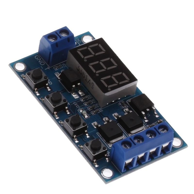 us $2 05 25% off trigger cycle timer delay switch circuit board mos tube control module 12 24v w312 in relays from home improvement on aliexpress com 4 axis usbcnc breakout board interface