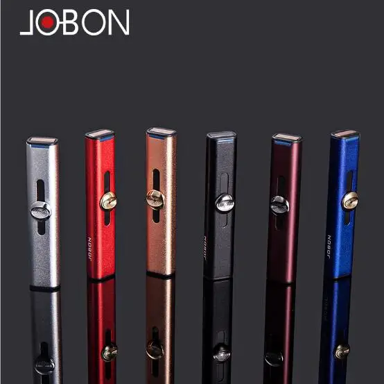 Jobon USB зарядка зажигалка электронные ультра тонкие аксессуары для