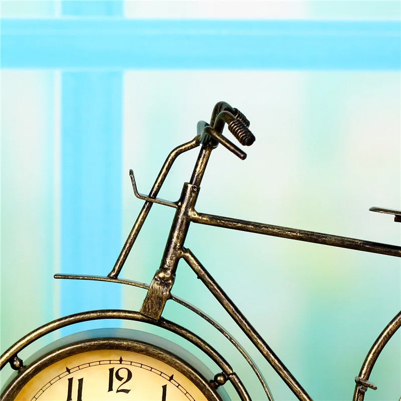Ретро стол Clcok велосипед часы Saat reloj despertador винтажные автомобиль часы reveil часы кварцевые стол Маса Saati металла клок