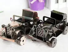 pure handmade Retro Car Model Touring Precision Vehicle Toy for Children Kids Birthday Christmas Gift Home Decoration