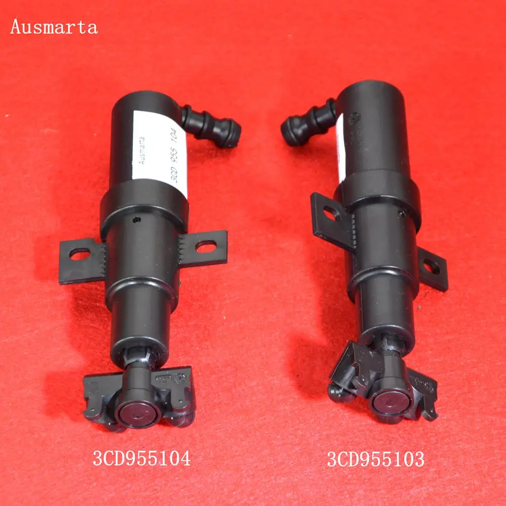 

OEM Left & Right Headlight Cleaning Washer Nozzle Pump for VW Passat B6 3CD955103 3CD955104