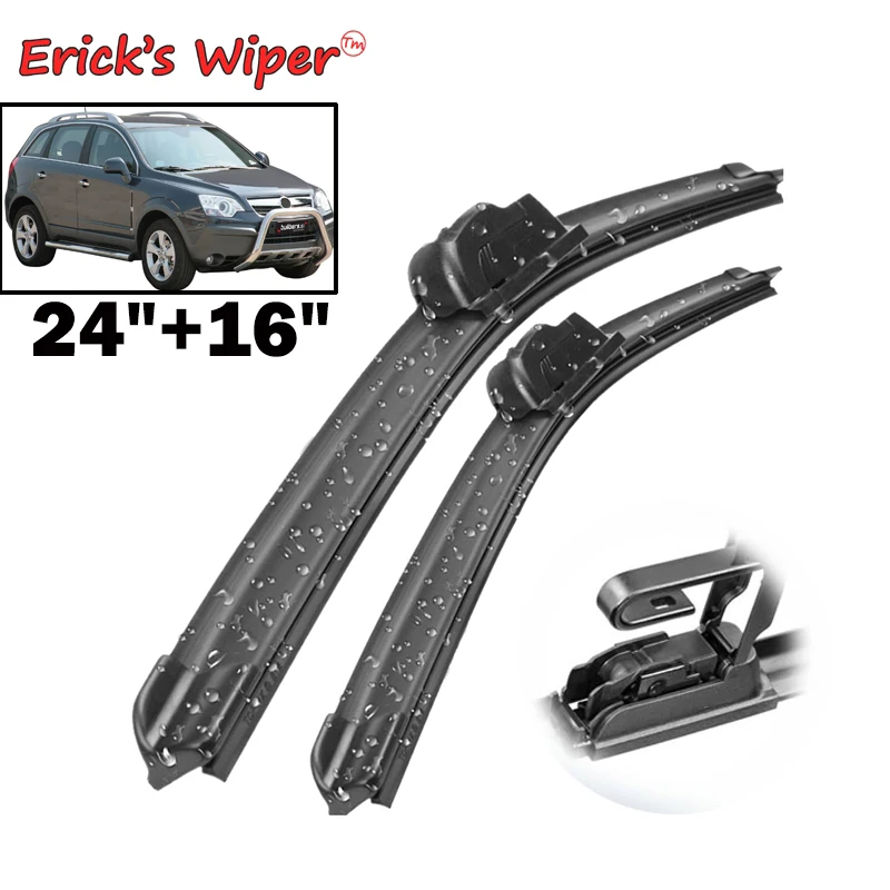 

Erick's Wiper Front Wiper Blades For Vauxhall Opel Antara Holden Captiva 5 Saturn Vue Windshield Windscreen Front Window 24"+16"