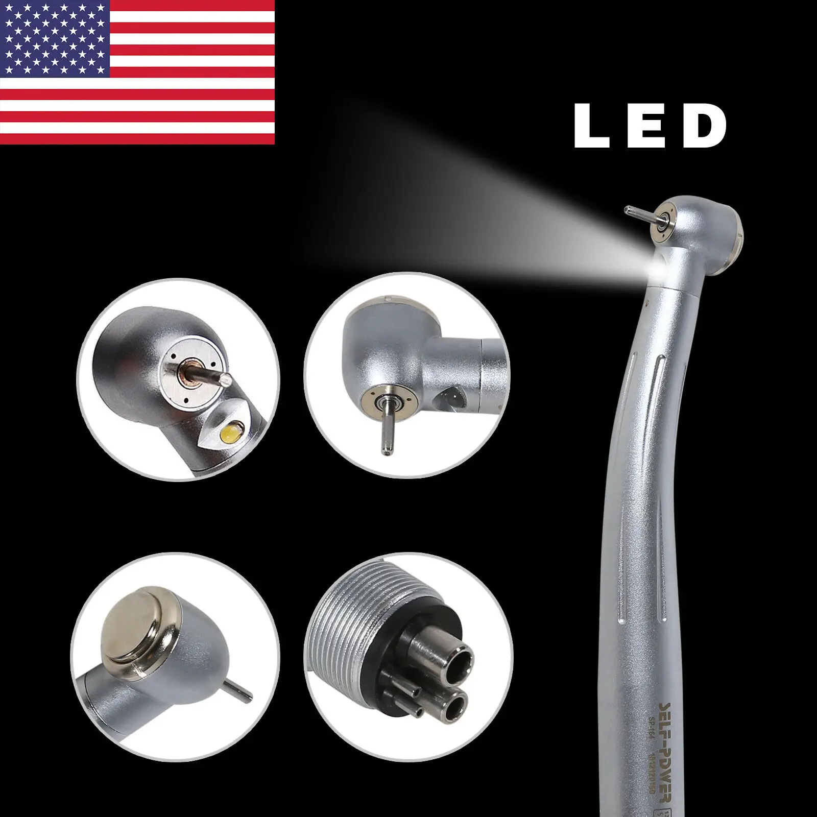 

Kavo Style Dental LED Cartridge Rotor Turbine for Lamp Handpiece Dental Tools