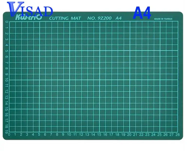 ПВХ бумагорез резки мат с сеткой A4 Craft темно зеленый инструменты для пэчворка режущий диск