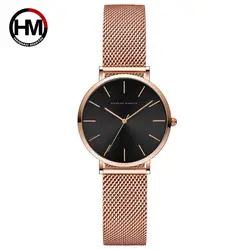 Элитный бренд розовое золото часы для мм женщин 32 мм маленькие женские кварцевые сетки водостойкие дамские часы relogio feminino reloj mujer 2018