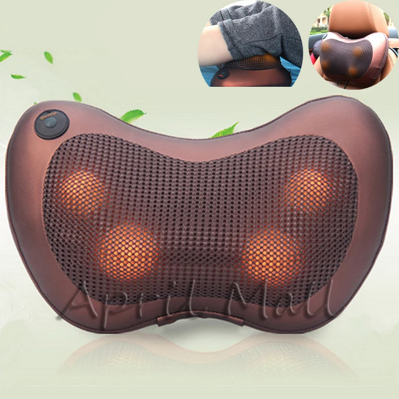 Car Home Electric Massage Pillow Far Infrared Heated Full Body Massager Cushion Neck Back Electronic Shiatsu Relax Health Care Car Home Electric Massage Pillow Far Infrared Heated Full Body Massager Cushion Neck Back Electronic Shiatsu Relax Health Care