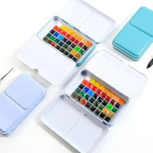 Winsor Newton водный Набор цветных кисточек с красками 0,5 мл 1 мл водная цветная краска Acuarelas профессиональные Водные краски пигментные товары для рукоделия