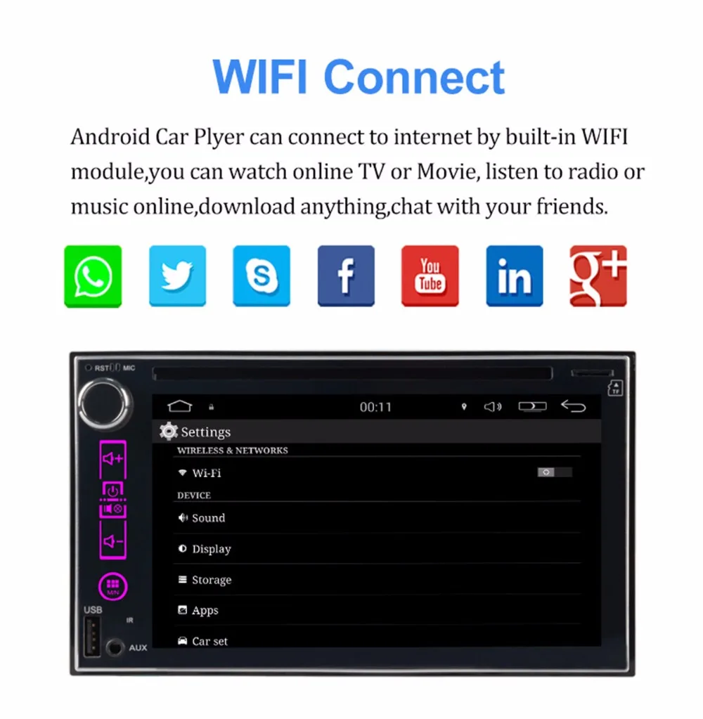 Perfect 102*600 Universal Android 6.0 Quad Core Car DVD Player GPS Navigation BT Stereo Radio RDS Audio Video 2Din Double 2 Din Audio 9 Perfect 102*600 Universal Android 6.0 Quad Core Car DVD Player GPS Navigation BT Stereo Radio RDS Audio Video 2Din Double 2 Din Audio 9