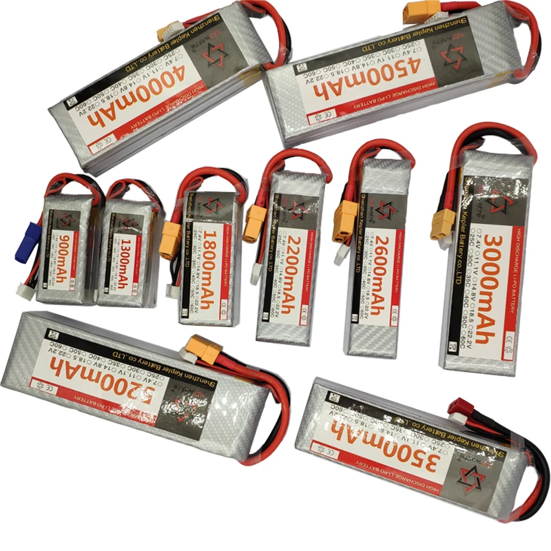 Аккумулятор Lipo для радиоуправляемой модели 14 8 в 30C 1500 мАч 2200 3000 3500 4200 5000