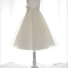 Платья с цветочным узором для девочек на свадьбу, платье для первого причастия, рождественские пышные платья для маленьких девочек, белые