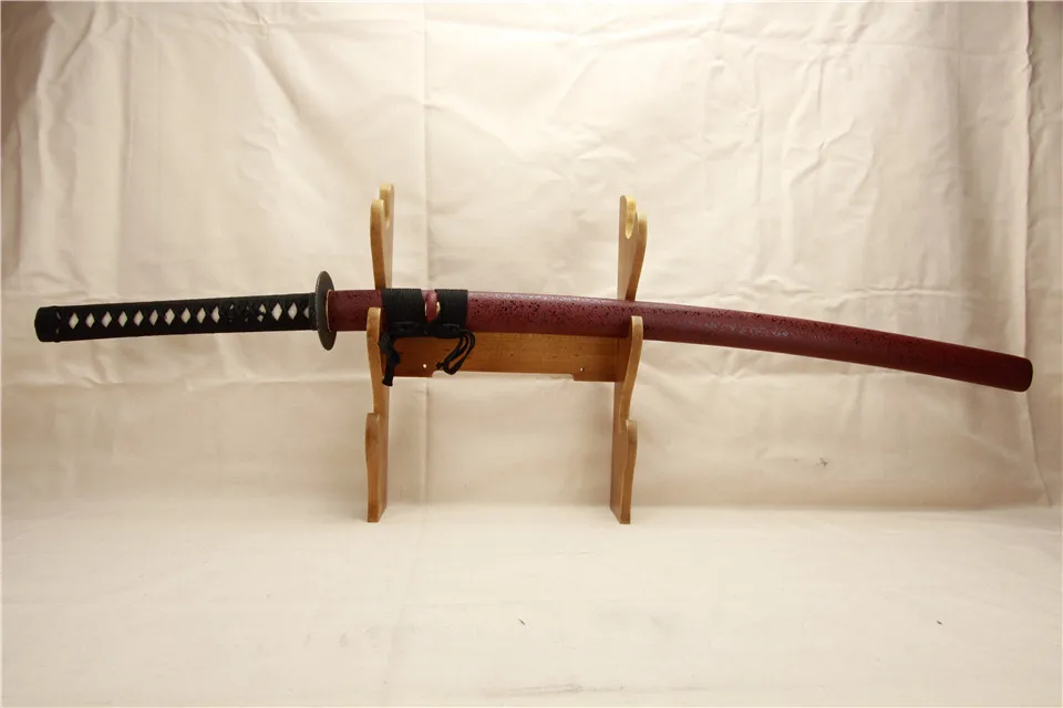 Антикварная японских самураев меч катана Wakizashi Tanto дерево фирмы полки Многоэтажный настенный держатель инструмента цвет древесины