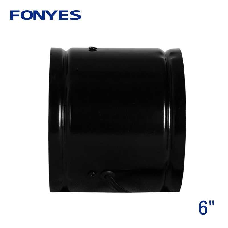 Preise 6 zoll abgas inline impeller ventilator metall rohr dunst ventilator wand ventilator für badezimmer küche 150mm 220V 110V