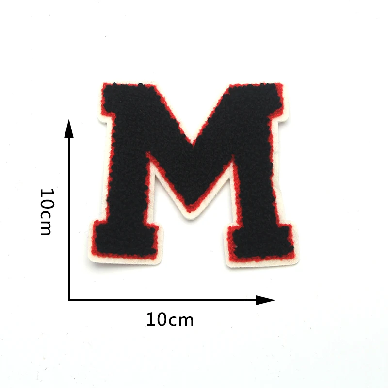 1 шт. полотенца вышитые патчи для одежды пришить Аппликация бренд патч DIY исправление мотив аппликация из букв алфавита M G A P D E N K