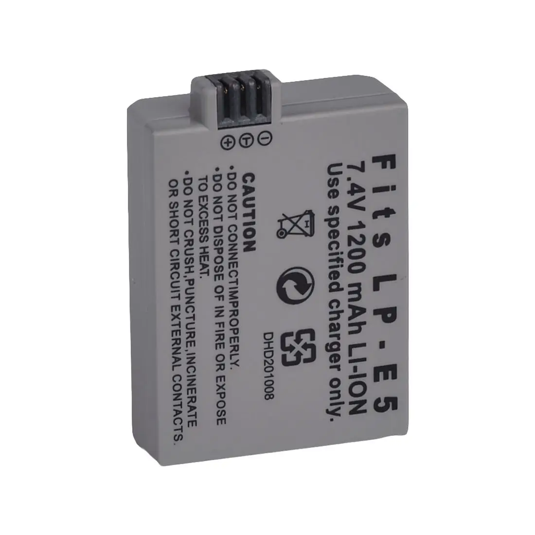 3 x 1150mAh LP E5 Battery for Canon EOS 450D 500D 1000D Kiss X2 X3in