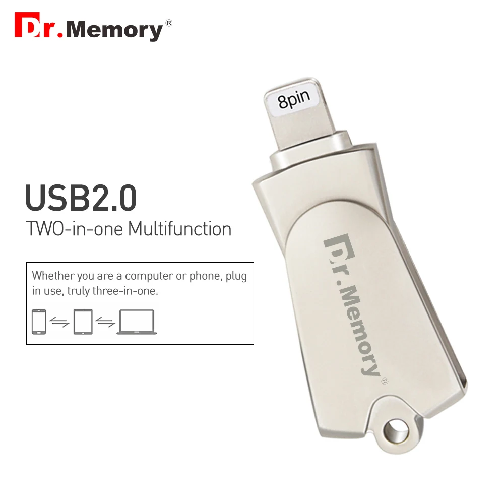 Устройство для чтения карт памяти Dr.Memory Micro SD iPad/iPhone 5SE 6S 7plus устройство OTG TF адаптер