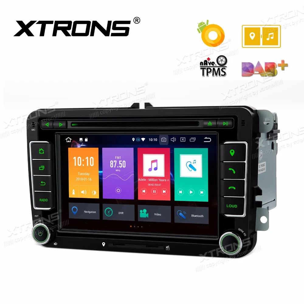 XTRONS 7 ''радио автомобильный dvd плеер на основе Android gps для Skoda сиденья VW Volkswagen Bora