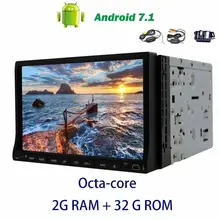 Android 7.1 Stereo GPS Navigation Radio in Dash 2Din CD DVD 1080P Video Player Support Wifi/USB/SD FM/AM+wireless backup cam