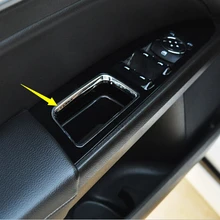 ABS хромированные дверные внутренний контейнер для хранения крышку коробки Рамки отделкой 4 шт. для Ford Fusion 2013