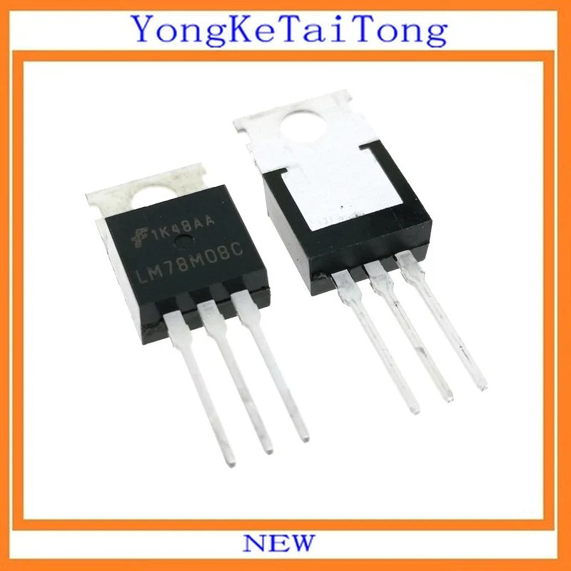 

10PCS 50PCS/LOT LM78M08CT LM78M08 LM78M08C 78M08 TO220