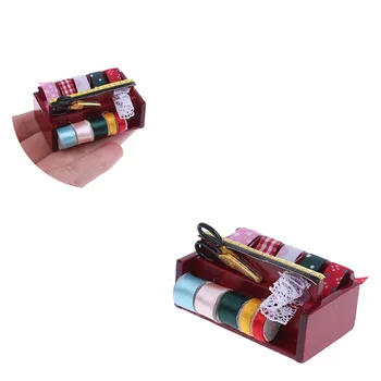

Frame Shelf 1:12 5.6cm x 1.8 cm x 3.3cm For Dollhouse Miniature Sewing Tape Cut Wooden