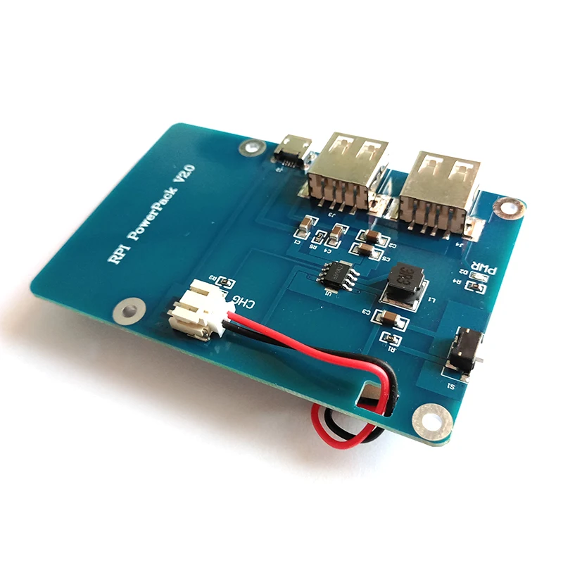 

Lithium Battery Pack Expansion Board Power Supply with Switch for Raspberry Pi 3,2 Model B,1 Model B+ Banana Pi free shipping