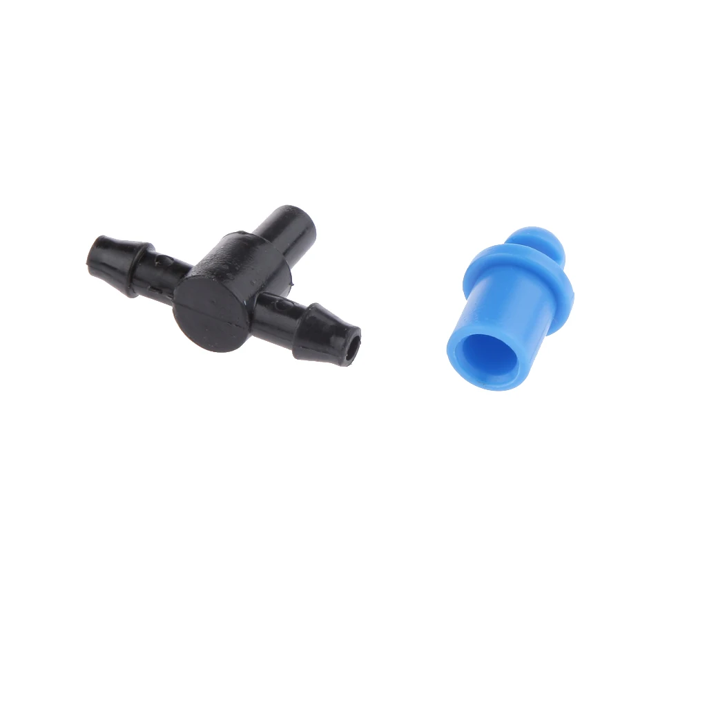 Set of 50 Sprayer Sprinkler Heads with Tee Kits Irrigation Misting Watering Garden Watering Supplies