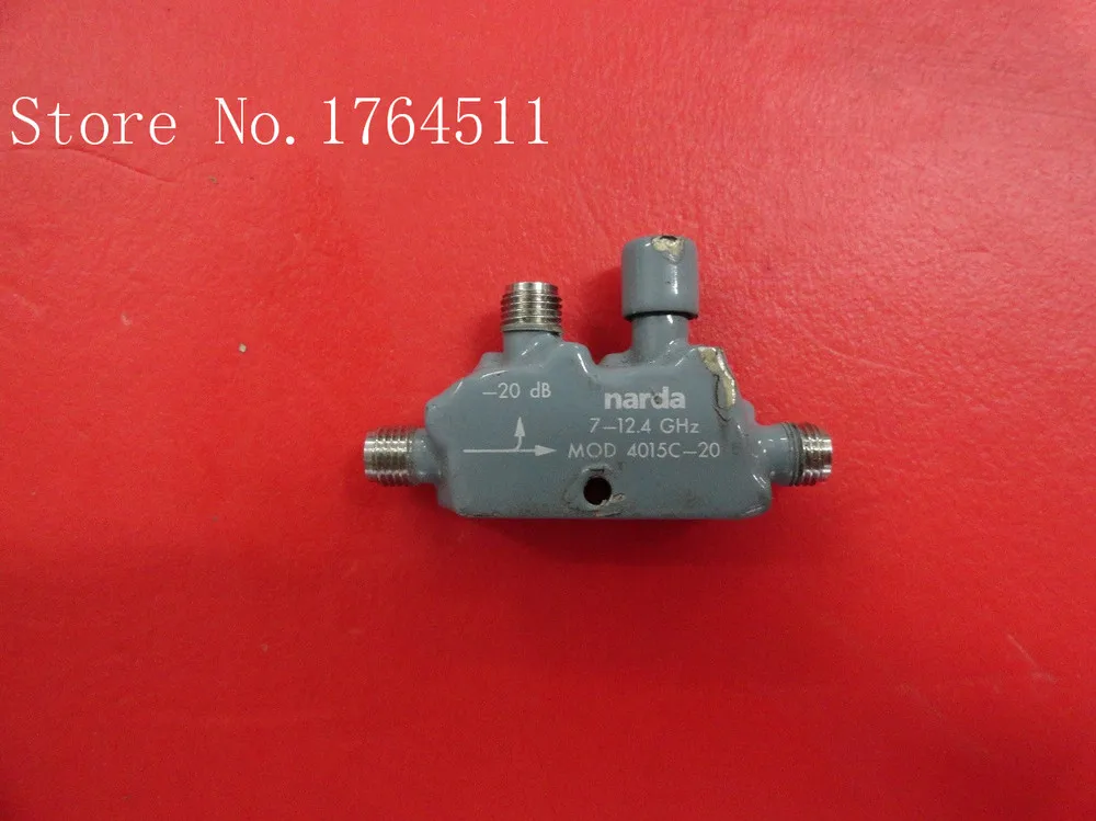 BELLA Narda 4015C 20 DC 20DB 7 12 4GHZ Supply Directional Coupler
