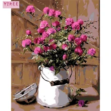 Картины для украшения кухни, картины по номерам с акрилом, цветы, живопись по номерам monet