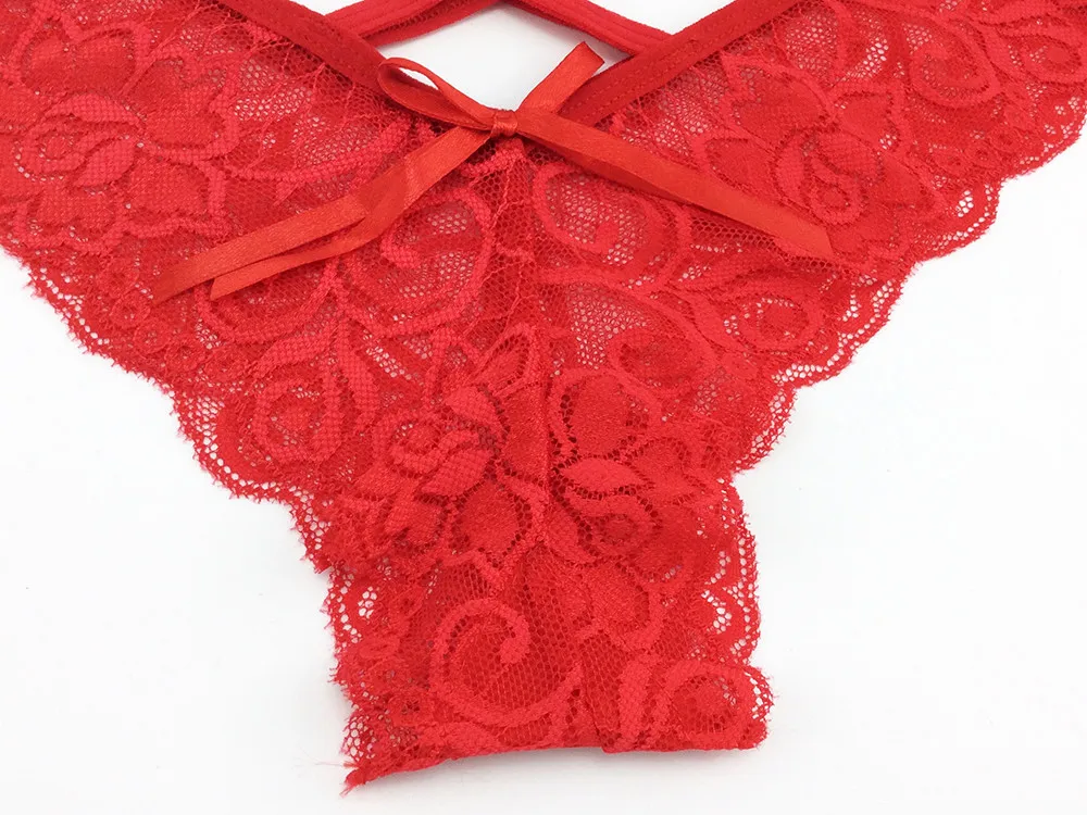 women\'s underwear v shape lace brazilian thongs red details bella giovanna