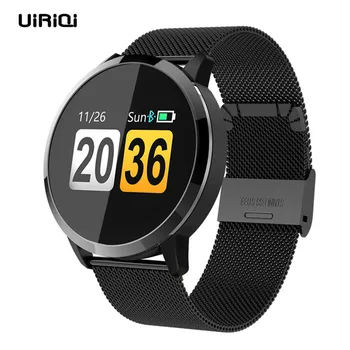 

UiRiQi Smart Watch OLED Color Screen Men Fashion Fitness Tracker Heart Rate Smart Bracelet Bluetooth Smart Watch Sports Tracker
