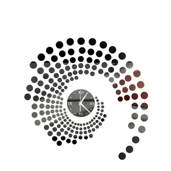 

Special Offer Sale Best-selling Mirror Wall Clock 3 D Heart Stick Modern Home Decoration Diy Fashion Clock,