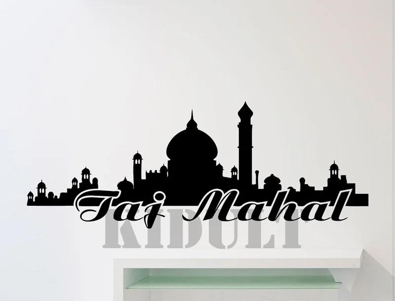 Taj India Castillo Decalques De Pared Paisaje Adhesivos De Pared