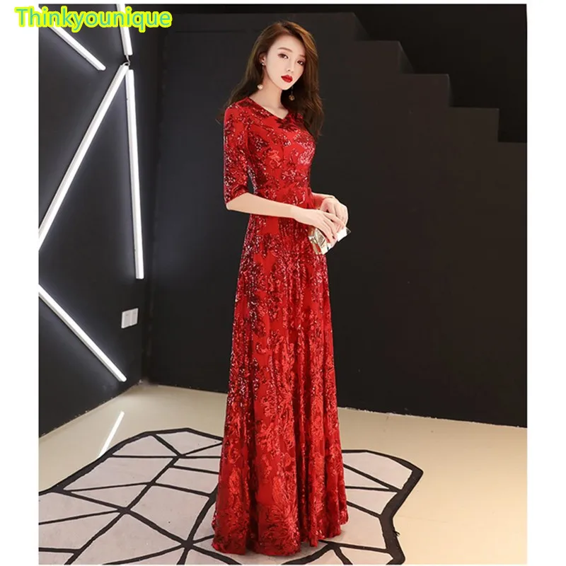 Sequined Party Gown Formal Long Evening dresses vestido de festa longo robe de soiree vestidos de novia abendkleider SA007 Sequined Party Gown Formal Long Evening dresses vestido de festa longo robe de soiree vestidos de novia abendkleider SA007
