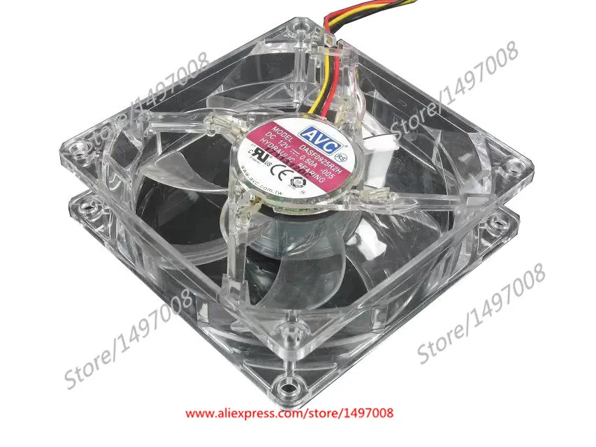 

AVC DASF0925R2H -005 DC 12V 0.50A 92x92x25mm Server Cooler Fan