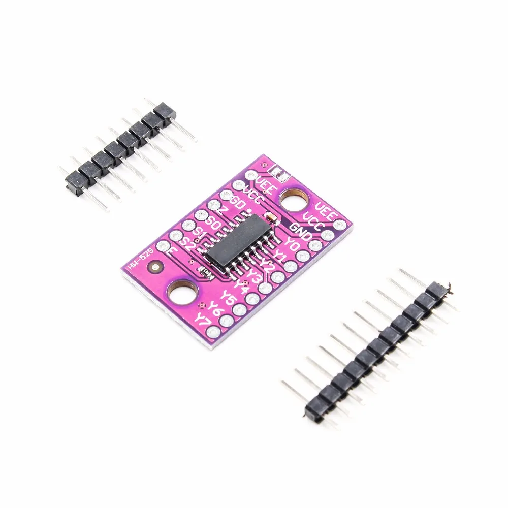 74HC4051 8 канальный Mux CJMCU 4051 аналоговый мультиплексор модуль|Интегральные схемы| |