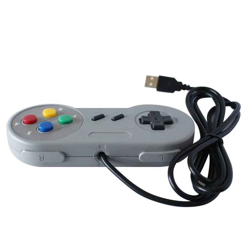 USB2.0 контроллер для Super nintendo Snes классический проводной ПК супер контроллер Snes USB