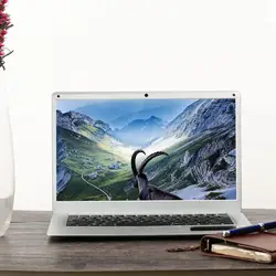 Ультратонкий ноутбук ПК 14,1 дюймовый нетбук 1366*768 P дисплей пикселей 2 ГБ + 32 ГБ для Windows10