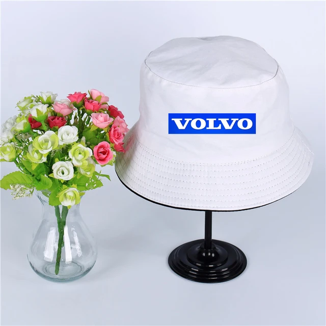 Volvo Logo Summer Hat Women Mens Panama Bucket Hat Volvo logo Design