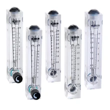 1/" BSP/1/4" BSP из оргстекла ПММА в жидкий расходомер воды Панель ротаметр с Управление клапан LZM-15T 0,2-2LPM 0,2-3