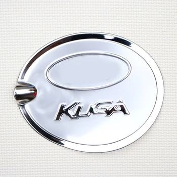 

Stainless Steel Fuel Cap Tank Cover For Ford Kuga 2013- 2018 2019 C520 Protective Decorative Trim Film Stickers