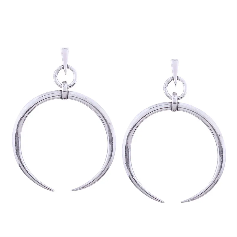 2018 Fashion Top Popular Earrings for earrings Lady Thin Round Big Large Dangle Hoop Loop Earrings Boucle d'oreille Y05#N (5)