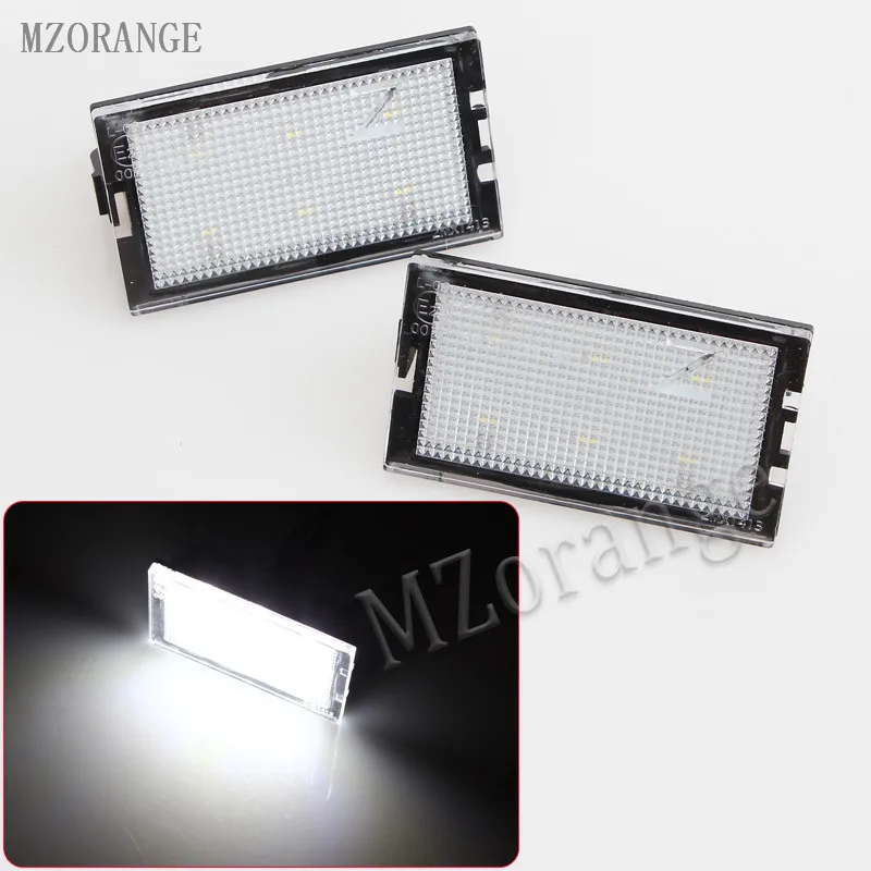 

MZORANGE Error Free 18SMD LED number license plate lights for Land Rover discovery3/4 Freelander 2 Rang Rover Sport car-styling