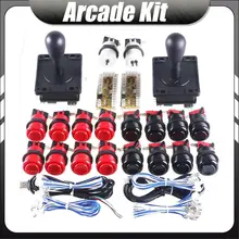 DIY Retro Happ Arcade Joystick Kit de botón con cero retraso USB codificador juego máquina partes Jamma 1 2 jugador Raspberry Pi conjunto