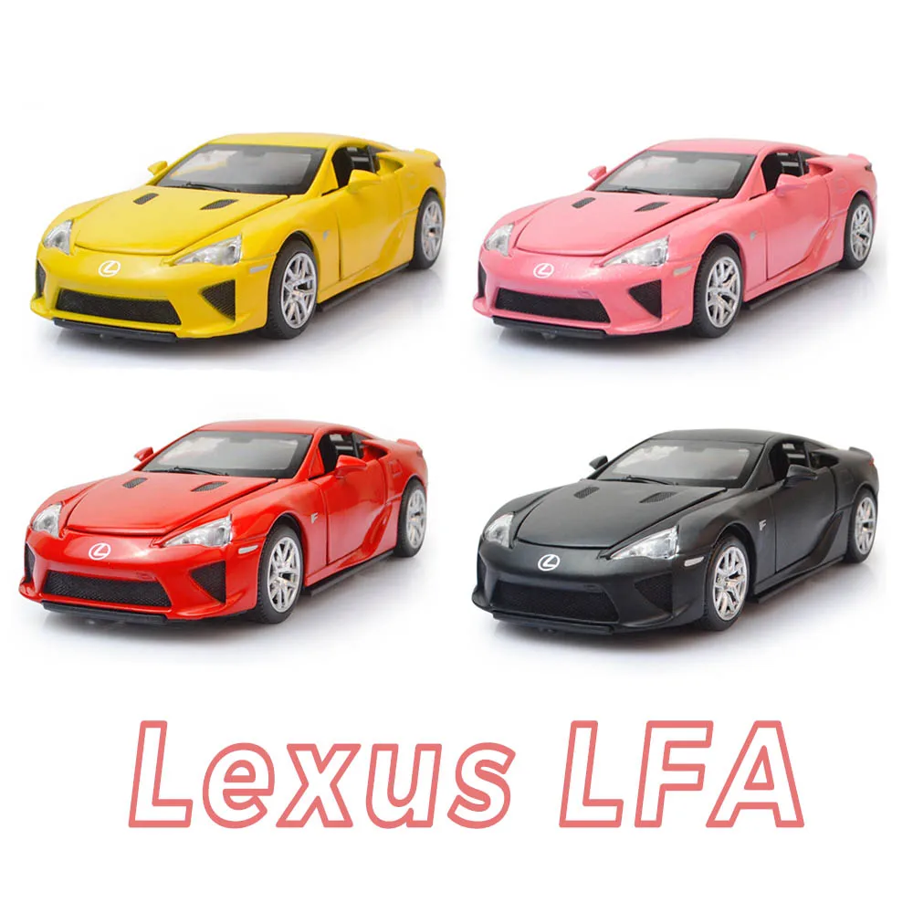

2019 NEW For Lexus LFA Super Racing Car Model Toy Scale 1:32 Car Model Diecast Speelgoed Auto Light Music Toy Car Kids Toys Boys